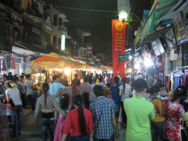 Nachtmarkt Hanoi