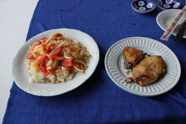 Frisch gegrillter Fisch in Hoi An